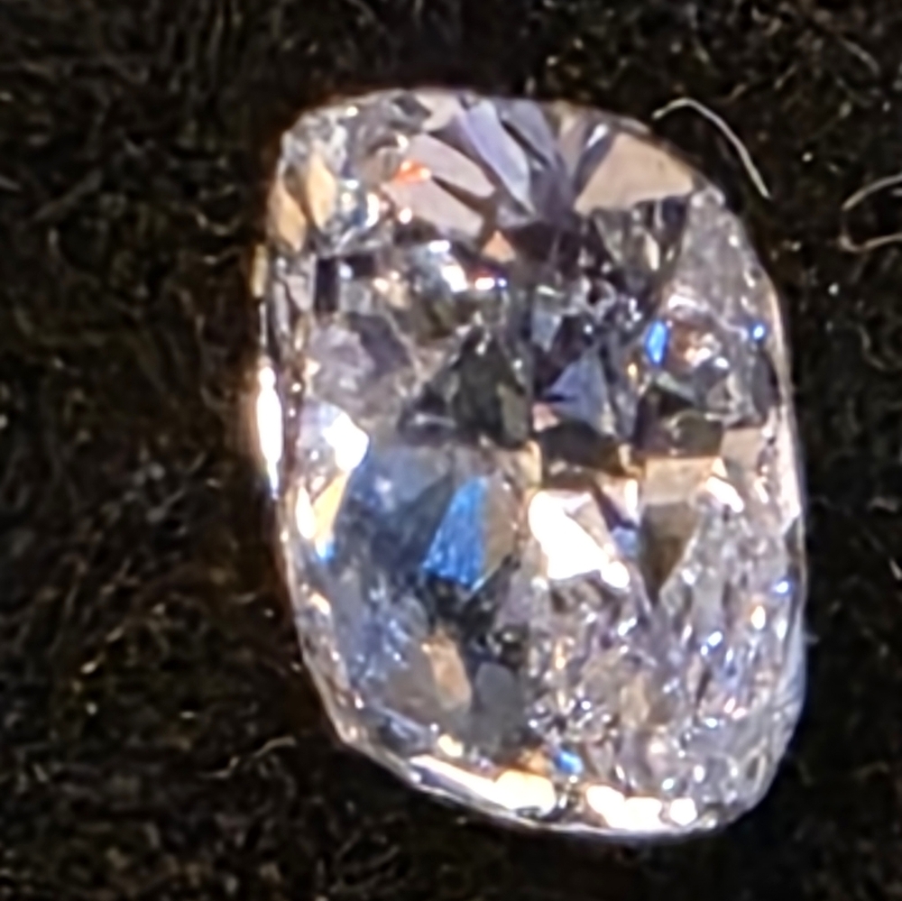 1.27 Carat Cushion Modified Brilliant Lab Grown Diamond